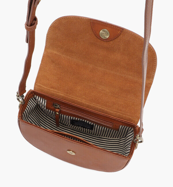 O MY BAG「【オーマイバッグ】アヴァ/コニャック ナチュラルレザー/ショルダーバッグ メンズ レディース」|ショルダー・メッセンジャー|