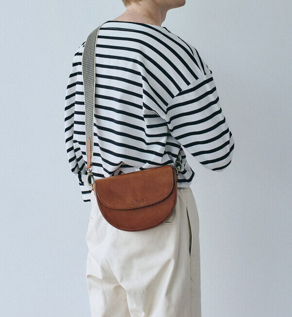O MY BAG「【オーマイバッグ】アヴァ/コニャック ナチュラルレザー/ショルダーバッグ メンズ レディース」|ショルダー・メッセンジャー|