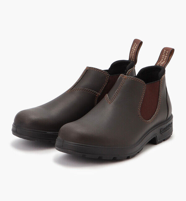 Blundstone「【ブランドストーン】オリジナルス ローカット/ブラウン ナチュラルレザー/ブーツ メンズ レディース」|ショートブーツ|ブラウン