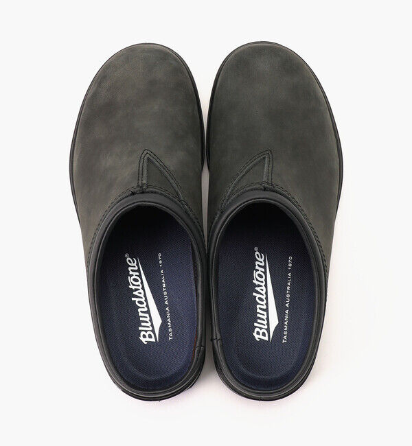 Blundstone「【ブランドストーン】オリジナルス クロッグ/ラスティックブラック ヌバックレザー/メンズ レディース」|サンダル|