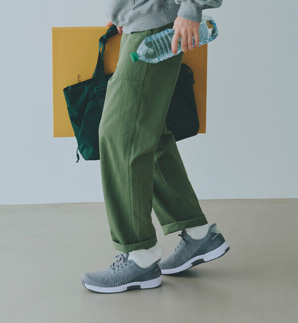 Orthofeet「【オーソフィート】ヤリ ミディアム/グレー テキスタイル/シューズ メンズ/Orthofeet」|スニーカー|