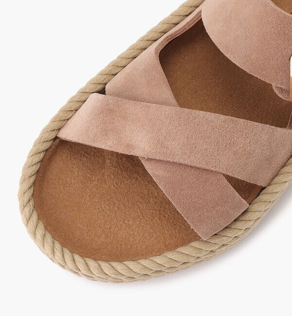 BOHONOMAD「【BOHONOMAD】セビリア/ダスト ベロアレザー/サンダル メンズ レディース/ボホノマド」|サンダル|