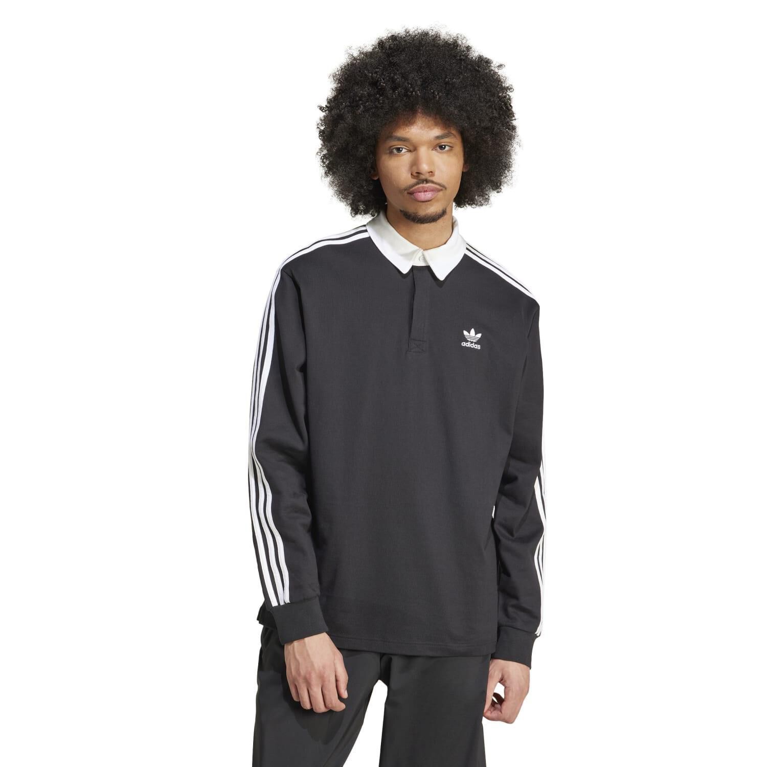 adidas「【ADIDAS ｳｪｱ】U RUGBY POLO LS」|Tシャツ・カットソー|ブラック