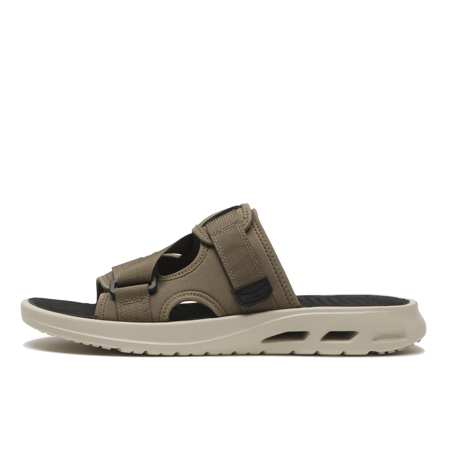 ABC SELECT「【ABC SELECT】TAPE SLIDE SANDAL」|サンダル|カーキ