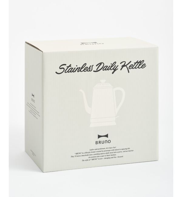 BRUNO「ステンレスデイリーケトル」|電化製品|