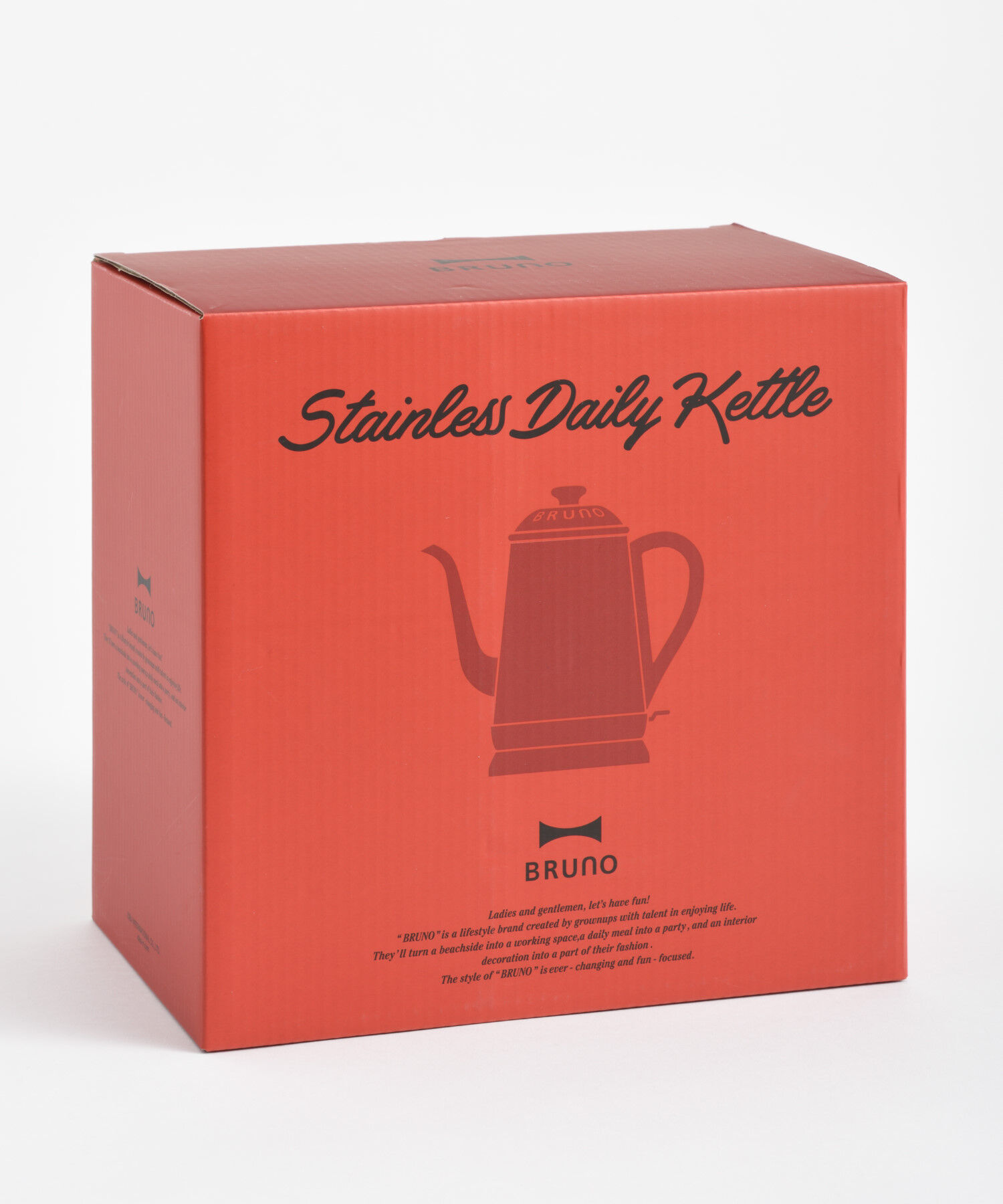 BRUNO「ステンレスデイリーケトル」|電化製品|