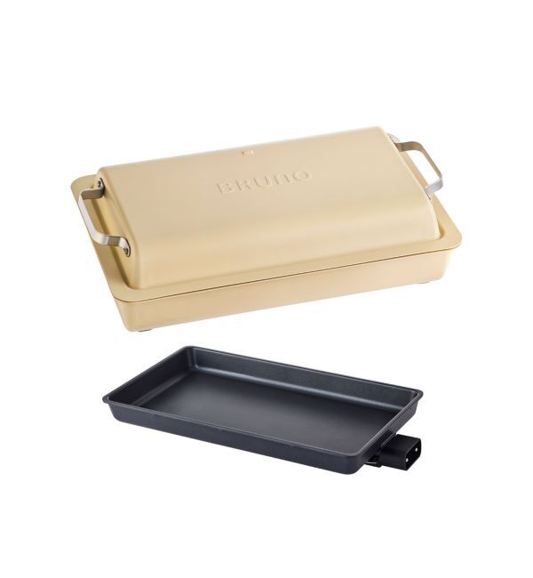 BRUNO「フラットホットプレート」|電化製品|ベージュ