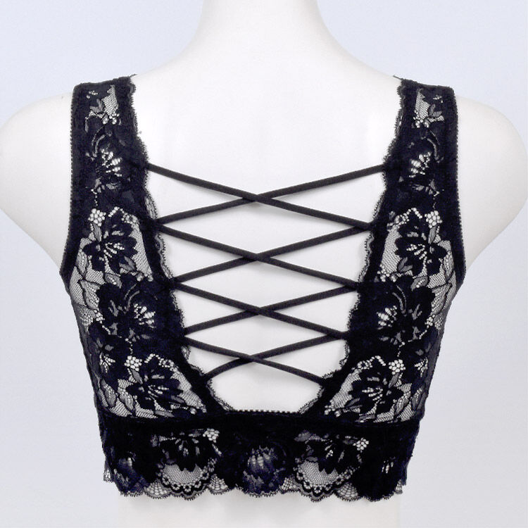 intesucre「アンテシュクレ 背中みせ ハーフトップ フロントホック S-3L IBN336」|インナー|