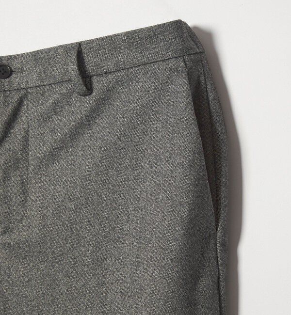 UNITED ARROWS「ホームスパン ジャージー ノープリーツ パンツ UA COZY ウォッシャブル ヨコストレッチ 防しわ」|スーツ|