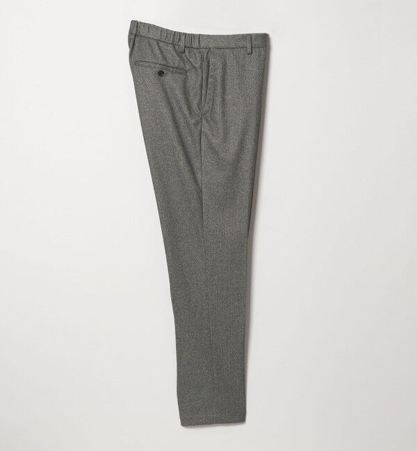 UNITED ARROWS「ホームスパン ジャージー ノープリーツ パンツ UA COZY ウォッシャブル ヨコストレッチ 防しわ」|スーツ|