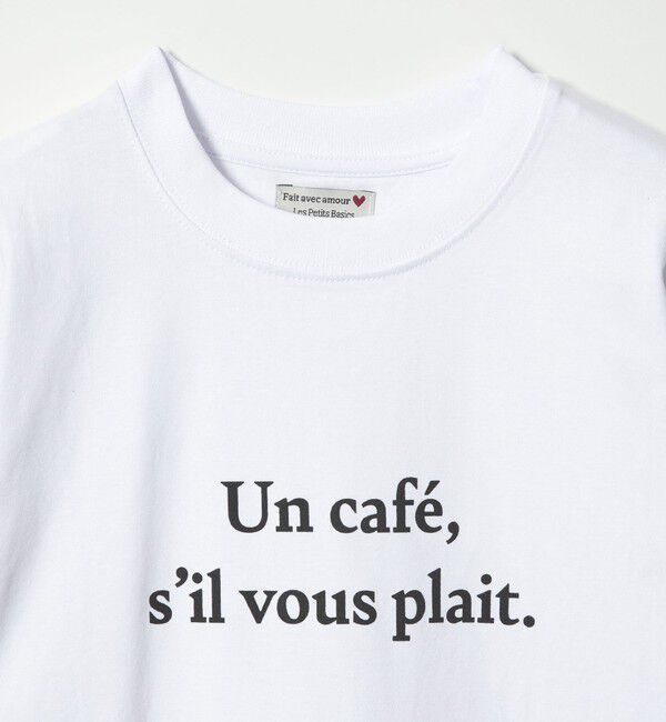 UNITED ARROWS「＜Les Petits Basics＞UN CAFE ロングスリーブ Tシャツ」|Tシャツ・カットソー|