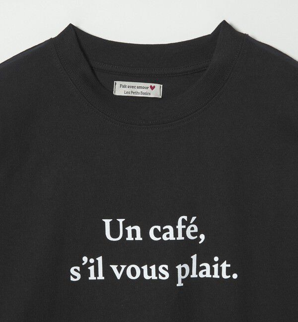 UNITED ARROWS「＜Les Petits Basics＞UN CAFE ロングスリーブ Tシャツ」|Tシャツ・カットソー|