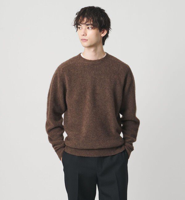 UNITED ARROWS「ヤク ヘアリー クルーネックニット」|ニット・セーター|MOCA