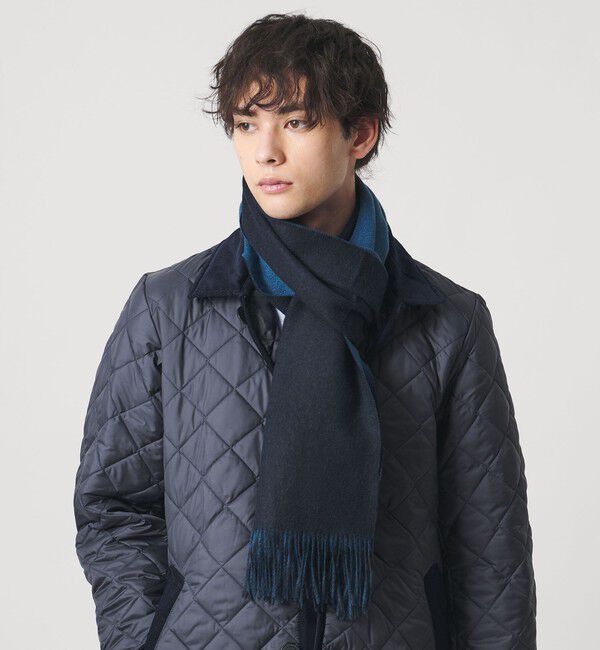 UNITED ARROWS「カシミヤ リバーシブル マフラー」|マフラー|