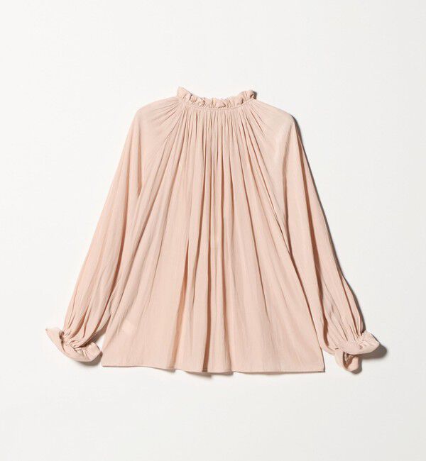 UNITED ARROWS「ボリュームギャザー ブラウス ‐ウォッシャブル‐」|シャツ・ブラウス|