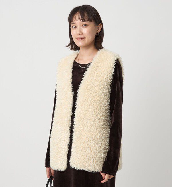 UNITED ARROWS green label relaxing「ボア ベスト」|ベスト・ジレ|