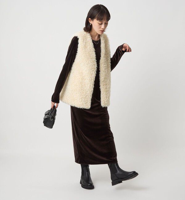 UNITED ARROWS green label relaxing「ボア ベスト」|ベスト・ジレ|