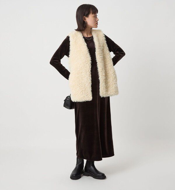 UNITED ARROWS green label relaxing「ボア ベスト」|ベスト・ジレ|