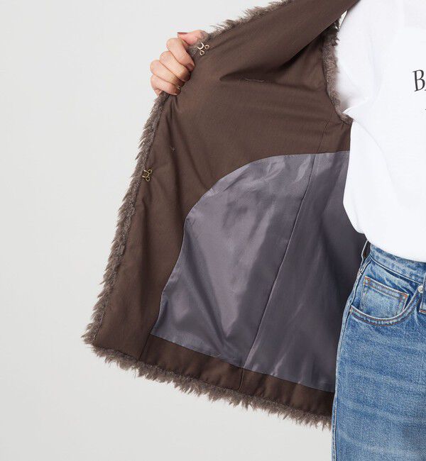 UNITED ARROWS green label relaxing「ボア ベスト」|ベスト・ジレ|