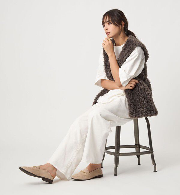 UNITED ARROWS green label relaxing「ボア ベスト」|ベスト・ジレ|