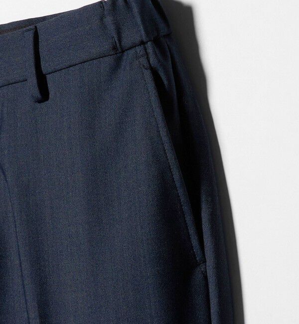 UNITED ARROWS green label relaxing「A+ デニムライク スタンダード イージー スラックス -ウォッシャブル・ストレッチ-」|スラックス|