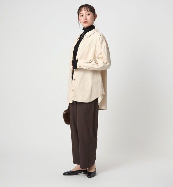 UNITED ARROWS green label relaxing「ライトコール シャツ」|シャツ・ブラウス|