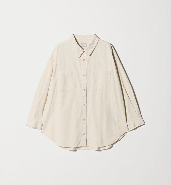 UNITED ARROWS green label relaxing「ライトコール シャツ」|シャツ・ブラウス|