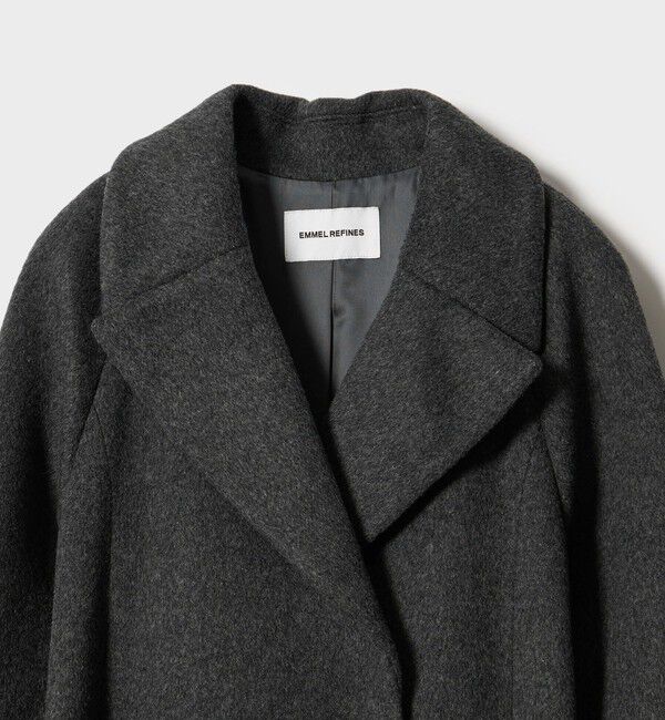 EMMEL REFINES「＜EMMEL REFINES＞EM ベルテッド フレア ロングコート」|その他|