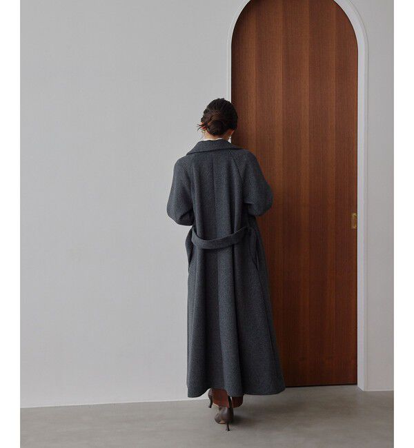 EMMEL REFINES「＜EMMEL REFINES＞EM ベルテッド フレア ロングコート」|その他|