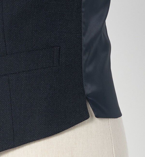 UNITED ARROWS green label relaxing「A+ TWPU バーズアイ 5B スリム ベスト -ウォッシャブル-」|ベスト・ジレ|