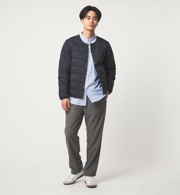 UNITED ARROWS green label relaxing「＜TAION＞クルーネック ボタン ダウンジャケット」|ダウン|