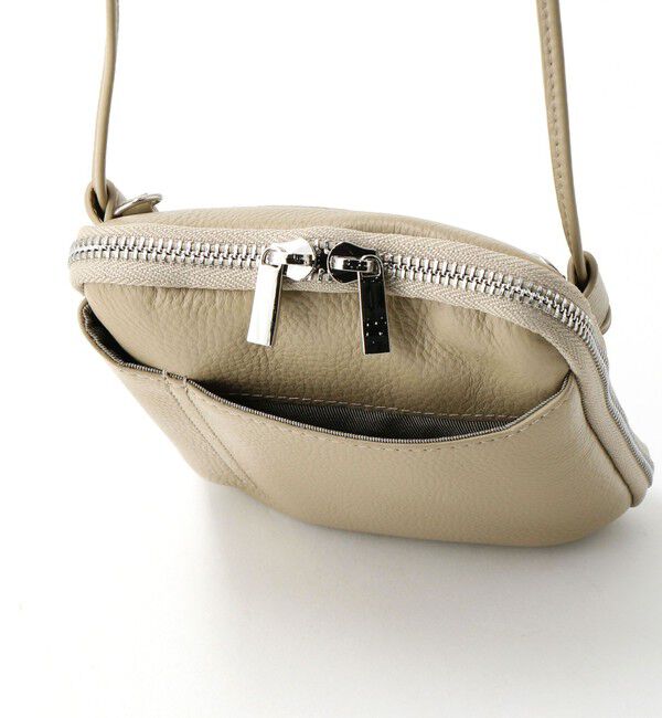 BEAUTY&YOUTH UNITED ARROWS「レザー ジップ ショルダーバッグ -2WAY-」|ショルダー・メッセンジャー|