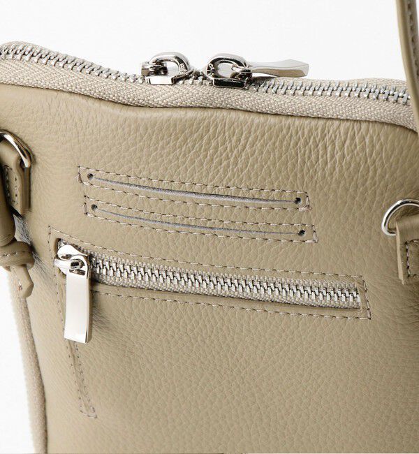 BEAUTY&YOUTH UNITED ARROWS「レザー ジップ ショルダーバッグ -2WAY-」|ショルダー・メッセンジャー|