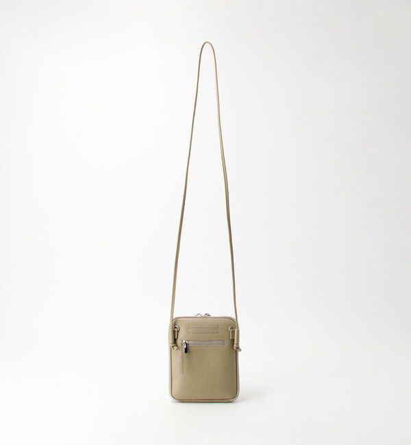 BEAUTY&YOUTH UNITED ARROWS「レザー ジップ ショルダーバッグ -2WAY-」|ショルダー・メッセンジャー|