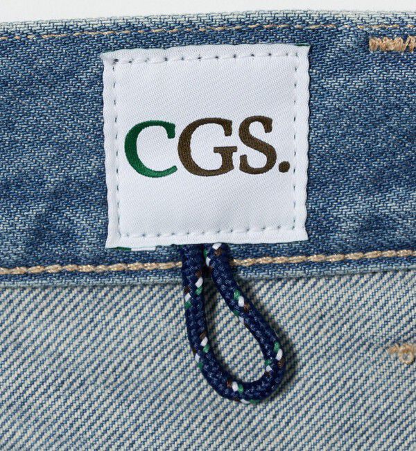 California General Store「＜CGS.＞ オーガニックコットン ダメージ デニムパンツ」|デニム|