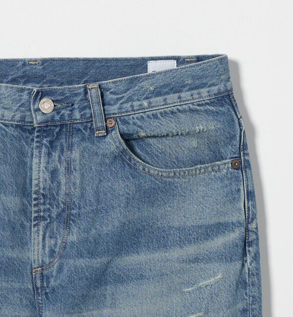 California General Store「＜CGS.＞ オーガニックコットン ダメージ デニムパンツ」|デニム|