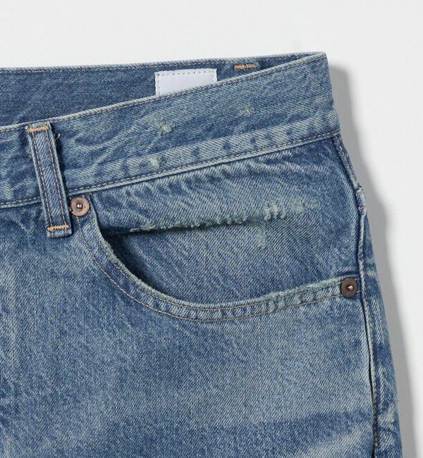 California General Store「＜CGS.＞ オーガニックコットン ダメージ デニムパンツ」|デニム|