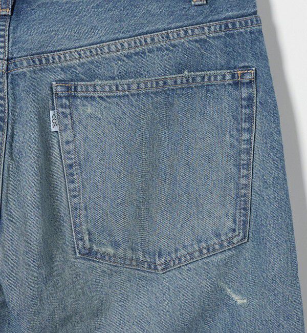 California General Store「＜CGS.＞ オーガニックコットン ダメージ デニムパンツ」|デニム|