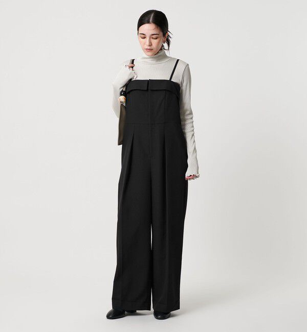 BEAUTY&YOUTH UNITED ARROWS「【WEB限定】ドレープツイルオールインワン ウォッシャブル」|オールインワン|