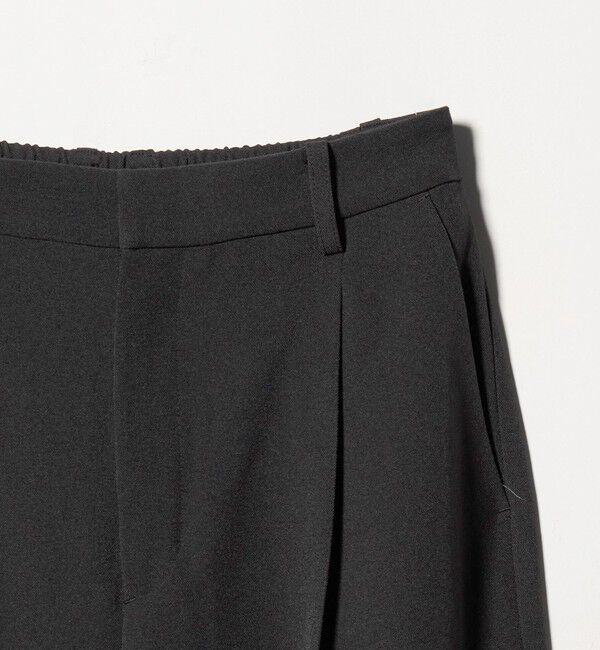 BEAUTY&YOUTH UNITED ARROWS「ポリエステルブレンド バックゴムストレートパンツ」|スラックス|