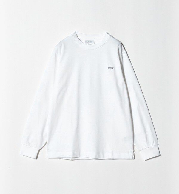 BEAUTY&YOUTH UNITED ARROWS「＜LACOSTE＞1ポイント ロングスリーブ Tシャツ」|Tシャツ・カットソー|