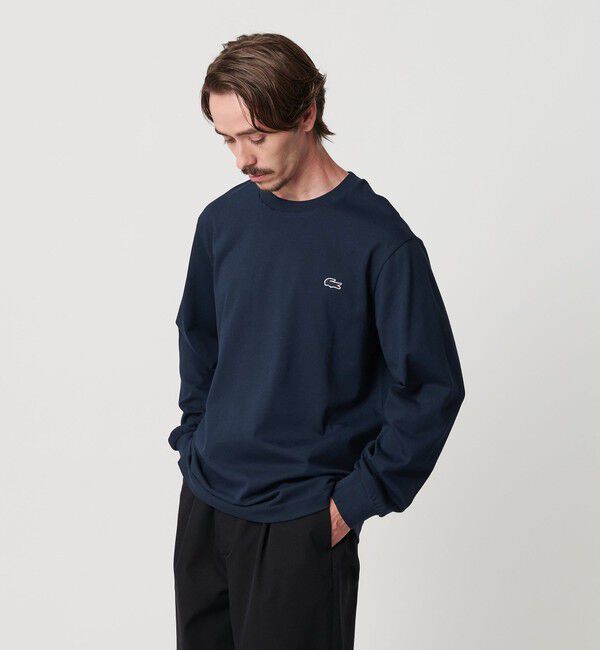 BEAUTY&YOUTH UNITED ARROWS「＜LACOSTE＞1ポイント ロングスリーブ Tシャツ」|Tシャツ・カットソー|