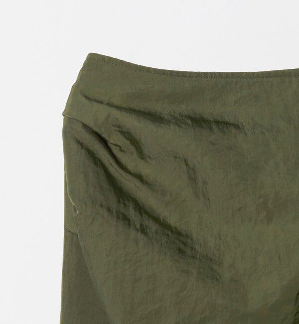 ATTISESSION「＜ATTISESSION＞ナイロン ドレープ ロング スカート」|スカート|