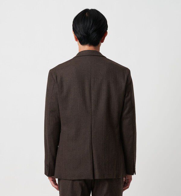 新品　UNITED ARROWS セットアップ　ストレッチ　S　 ストレッチ サキソニー 2B ジャケット セットアップ対応（BEAUTY&YOUTH