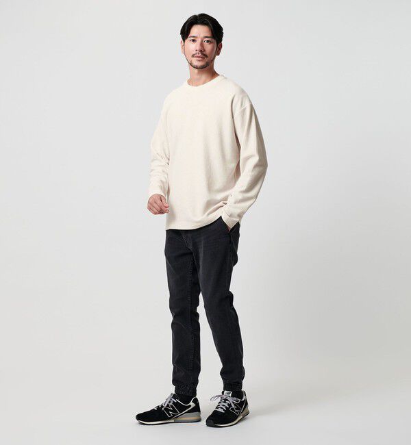 BEAUTY&YOUTH UNITED ARROWS「【WEB限定 WARDROBE SMART】エアリー カノコ  カットソー 抗菌防臭」|Tシャツ・カットソー|