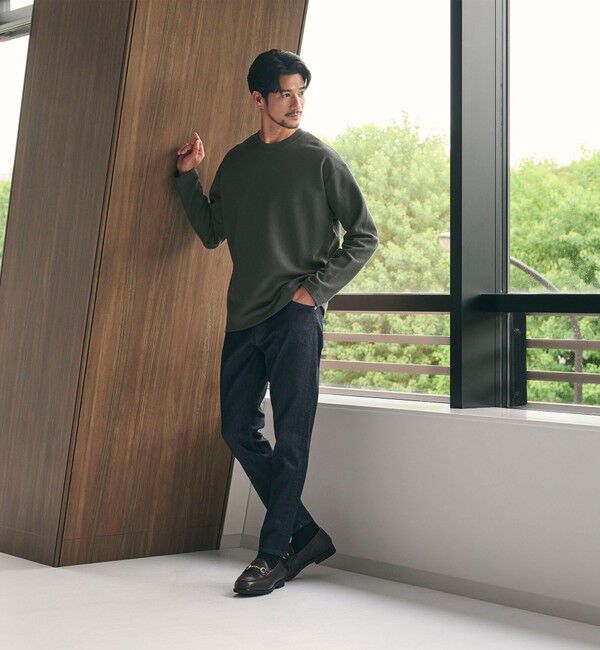 BEAUTY&YOUTH UNITED ARROWS「【WEB限定 WARDROBE SMART】エアリー カノコ  カットソー 抗菌防臭」|Tシャツ・カットソー|