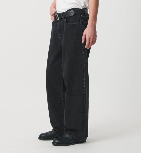 MONKEY TIME「デニム ローライズ バギー パンツ」|チノ|