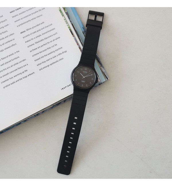 BEAMSBOY「CASIO / MQ-24B-1BJF」|腕時計|BLACK