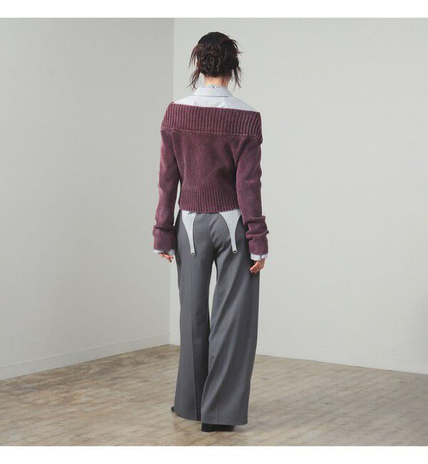 Ray BEAMS 「1タック ワイド パンツ」|チノ|