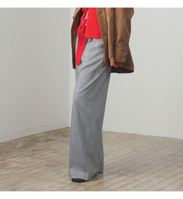 Ray BEAMS 「1タック ワイド パンツ」|チノ|